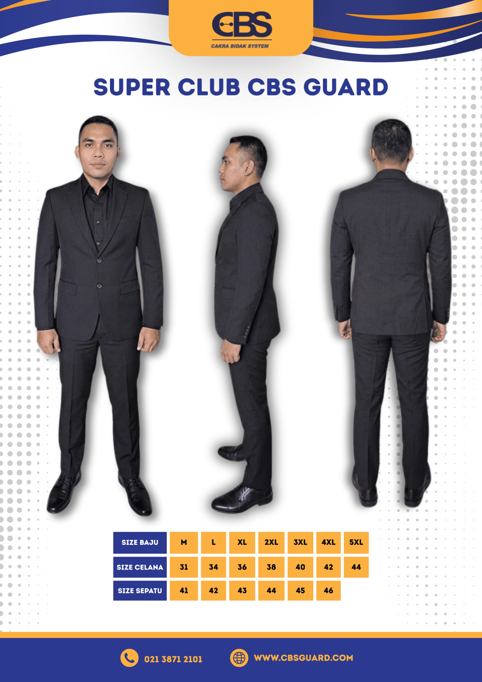 SERAGAM SUPER CLUB CBS GUARD