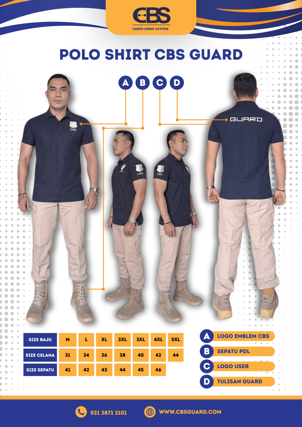 POLO SHIRT CBS GUARD