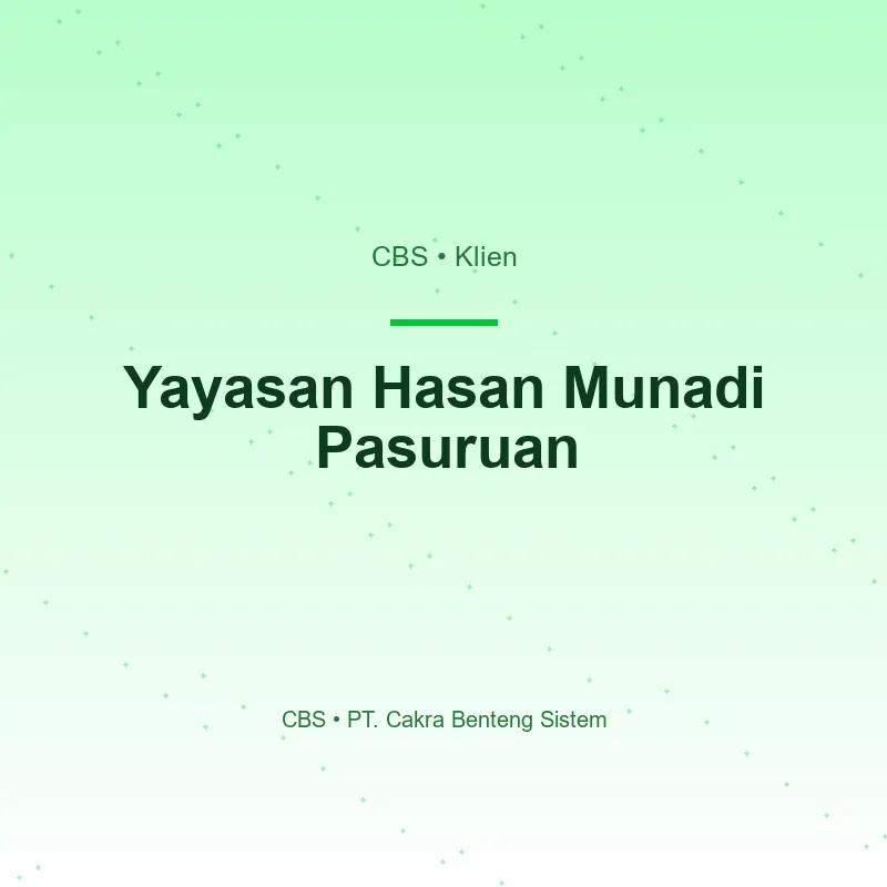 Yayasan Hasan Munadi Pasuruan