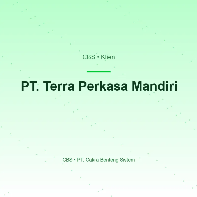 PT. Terra Perkasa Mandiri
