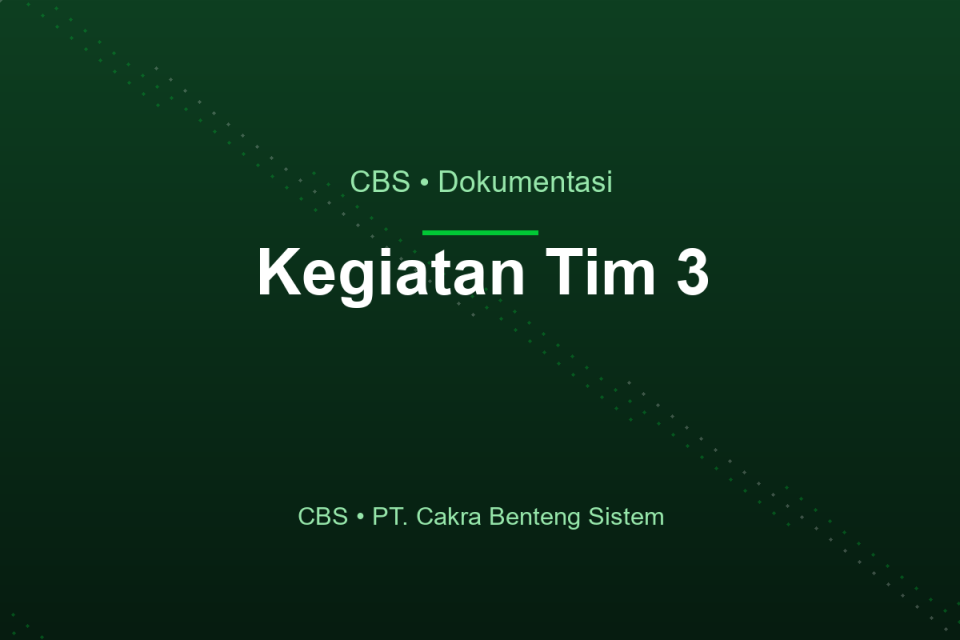 Kegiatan Tim — foto 3