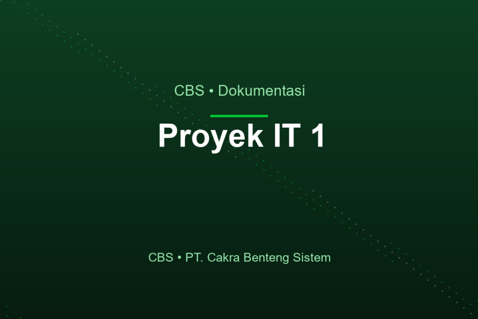 Proyek IT — foto 1