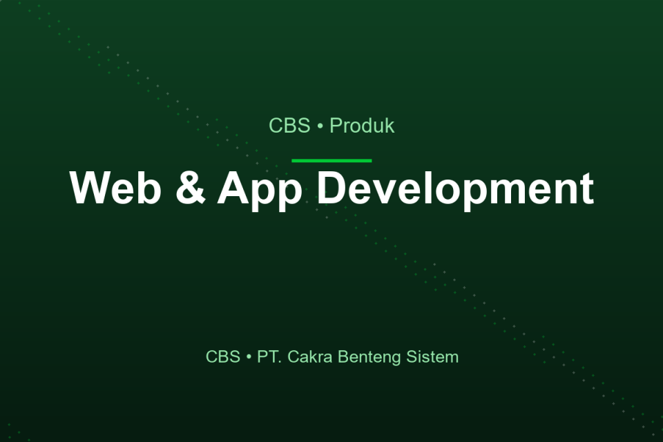 Web & App Development